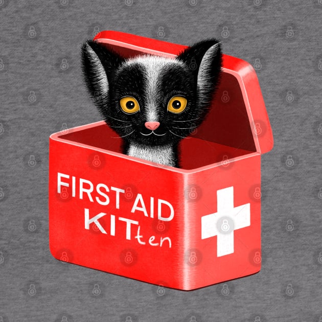 FIRST AID KITten by DrawingEggen